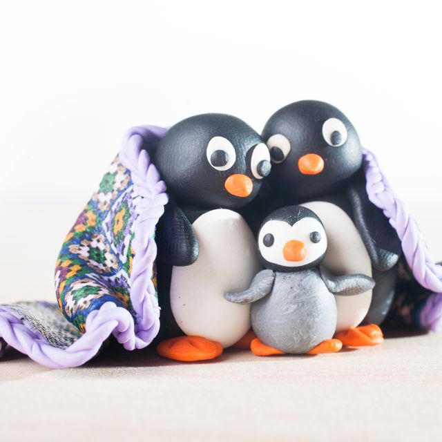 Семья пингвинов